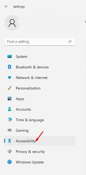 وميض الشاشة في نظام التشغيل Windows 11: كيفية إيقافه الآن ⚡🛠️ 46 انقر فوق علامة التبويب إمكانية الوصول