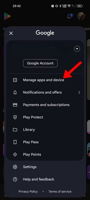 Android Pending Updates: 5 Quick Fixes. 33 In the message that appears, select Manage apps and devices.