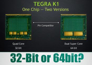 Hoe u kunt controleren of uw apparaat 32-bits of 64-bits Android draait - Ontdek het snel en verbeter nu Zo controleer je of je Android 32-bits of 64-bits is: Tegra K1-processorvergelijking: Quad Core 32-bits versus Dual Super Core 64-bits.