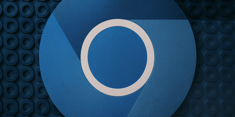 Qué es Chromium - Logo de Chromium en azul: ¿qué es Chromium? Navegador web de código abierto que sirve de base a Google Chrome