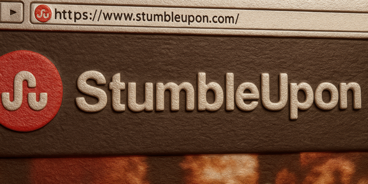 Alternatieven voor StumbleUpon: Vind willekeurige websites met 1 klik ✨ 8 Schermafbeelding van de StumbleUpon-site en het logo in een browser, artikel over StumbleUpon-alternatieven en platforms voor het ontdekken van webinhoud
