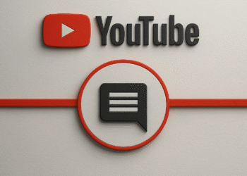 Como visualizar seu histórico de comentários no YouTube - Logotipo do YouTube com ícone de comentário, tutorial passo a passo para visualizar seu histórico de comentários no YouTube.