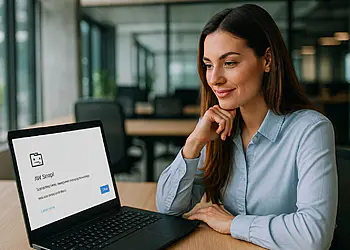 RESULT_CODE_HUNG: Solución 1-clic que arregla Chrome 🚀 47 RESULT_CODE_HUNG - Une personne utilisant un ordinateur portable avec l'erreur Chrome « Aw, Snap ! » (RESULT_CODE_HUNG), affichant une solution en un clic qui corrige Google Chrome et l'empêche de se bloquer.