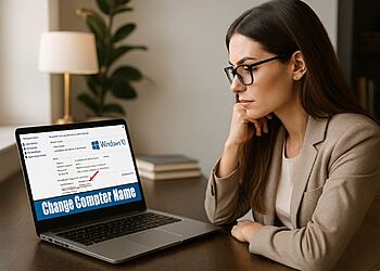 Renommer un PC sous Windows 11 : l’écran Paramètres affiche « Modifier le nom de l’ordinateur ». Guide avec 3 méthodes rapides : CMD, PowerShell et Paramètres.