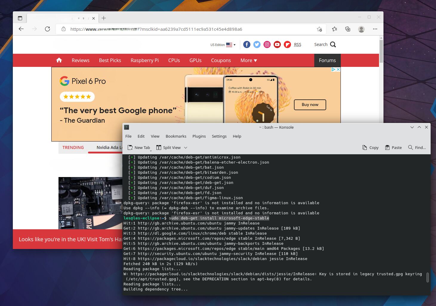 Comment utiliser deb-get pour installer des applications Linux