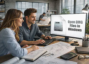 DMG-bestanden op Windows: Mensen die op een Windows-computer werken, laten zien hoe je DMG-bestanden van macOS op een pc kunt openen en beheren.