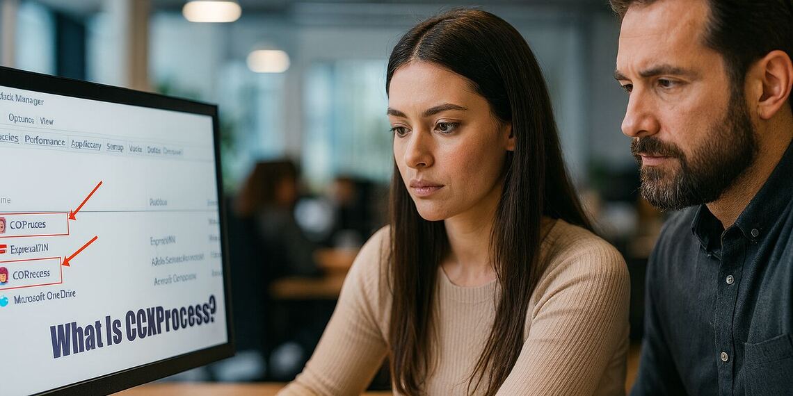 MasterTrend Info – บล็อกเกี่ยวกับเทคโนโลยีและแนวโน้มดิจิทัลของคุณ 28 CCXProcess.exe - คนสองคนวิเคราะห์กระบวนการ CCXProcess.exe บนหน้าจอคอมพิวเตอร์เพื่อค้นหาว่าเหตุใดจึงทำให้พีซีทำงานช้าลง และจะลบกระบวนการ Windows ที่ซ่อนอยู่ได้อย่างไร
