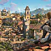 Assassin's Creed Black Flag Resynced: Pirate protagonist observing a Caribbean colonial city with ships in the harbor and historical architecture, showcasing visual enhancements and key gameplay changes