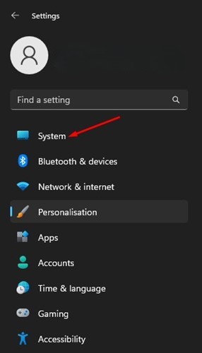Audio in Windows 11: 6 impostazioni per migliorarlo 44 Scheda Sistema nelle Impostazioni di Windows 11
