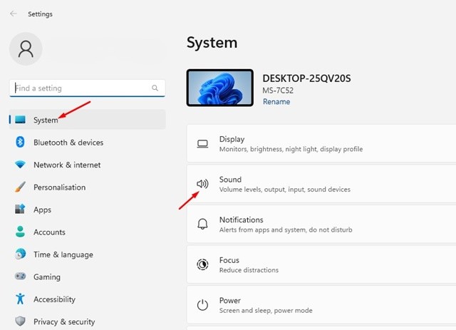 Audio in Windows 11: 6 accorgimenti per migliorarlo 62 Sistema > Suono nelle impostazioni